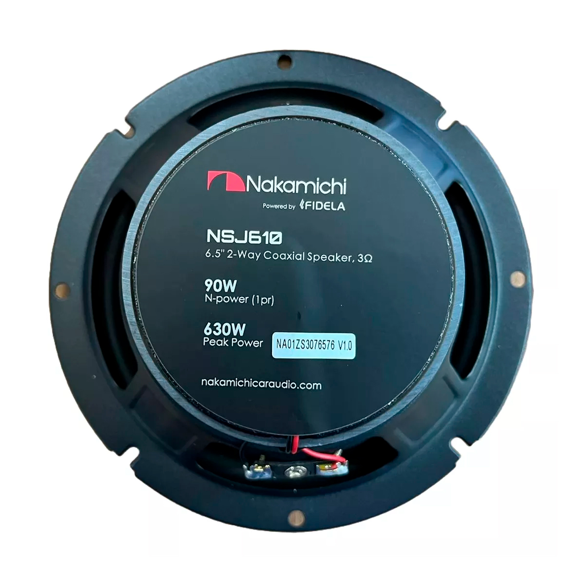 Par Alto Falantes Amarelos 6.5 Polegadas 90WRMS Impedância 3 Ohms