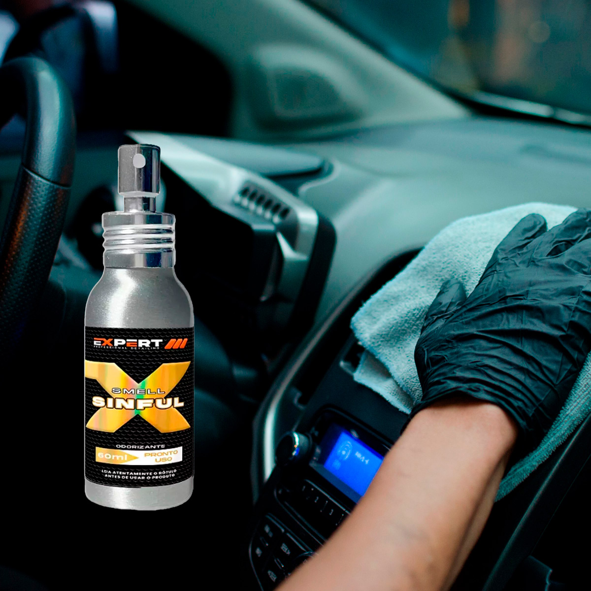 Odorizador Cheirinho Carro Spray Smell Sinfull One Million 60ml