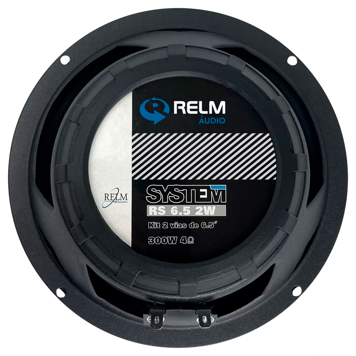Kit 2 Vias 6.5 Polegadas 2W Relm Audio Symphony 300W RMS 4 Ohms