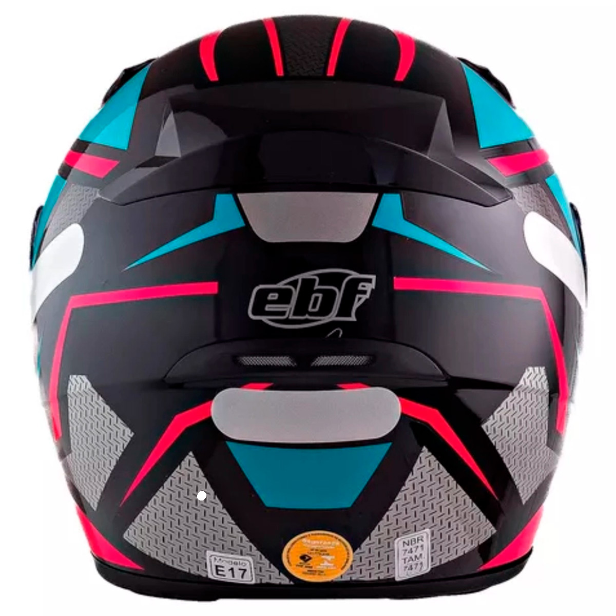 Capacete Moto Fechado Spark Spider Viseira Cristal Preto c/ Azul