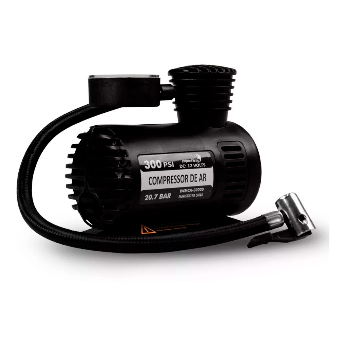 Mini Compressor Auto Mini Compressor De Ar Automotivo 300psi 20l/min Importway - Auto Equip