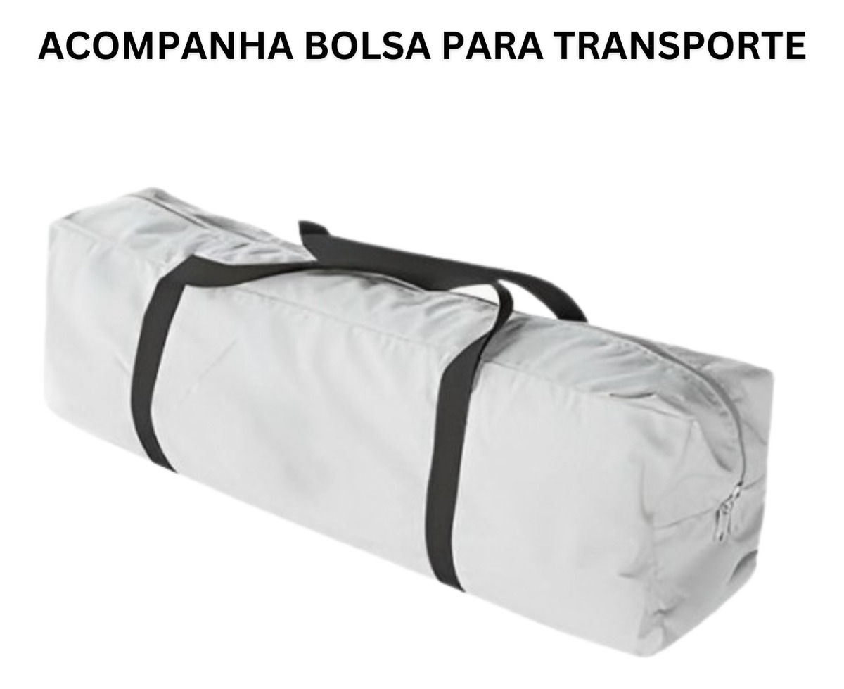 Tenda Montável Acampamento Lonado Proteção 3x3 Camping Praia Pesca