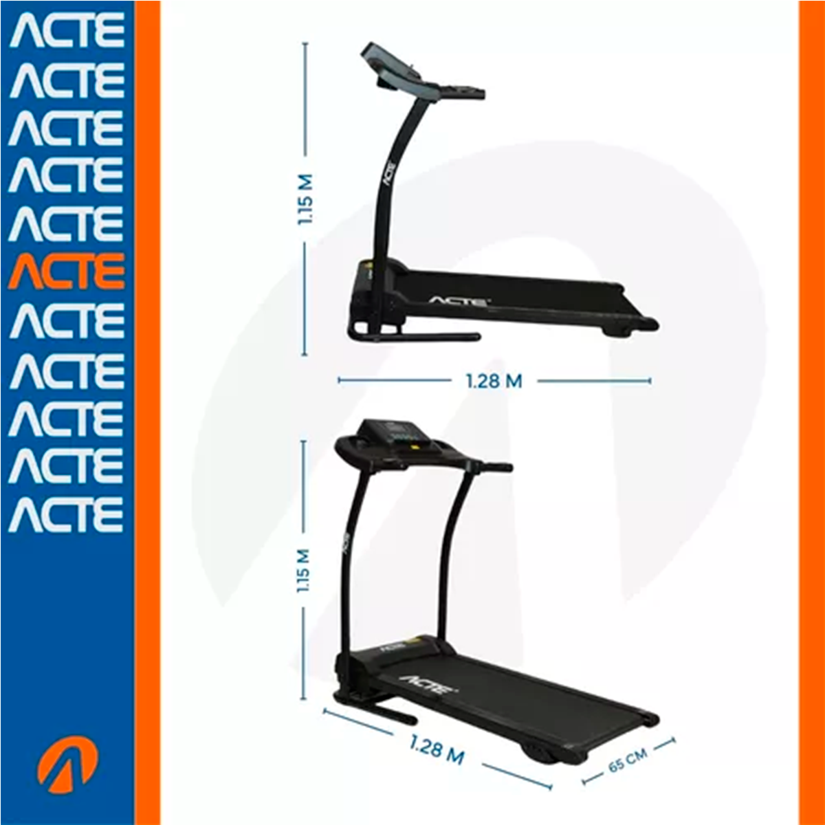 Esteira Ergométrica E42 Elétrica Residencial Bivolt Dobrável Fitness ...