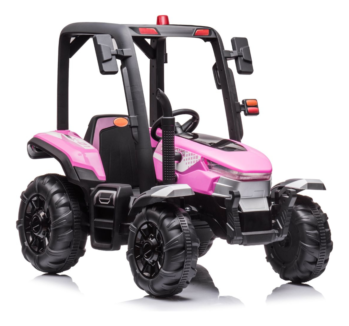 Mini Carrinho Trator Infantil Elétrico Potente 12v 110v/220v Cor Rosa ...