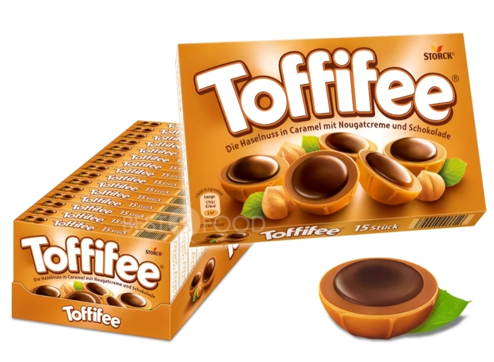 Bombons Toffifee Caramelo Tradicional 125g - Alemanha - Importados da ...