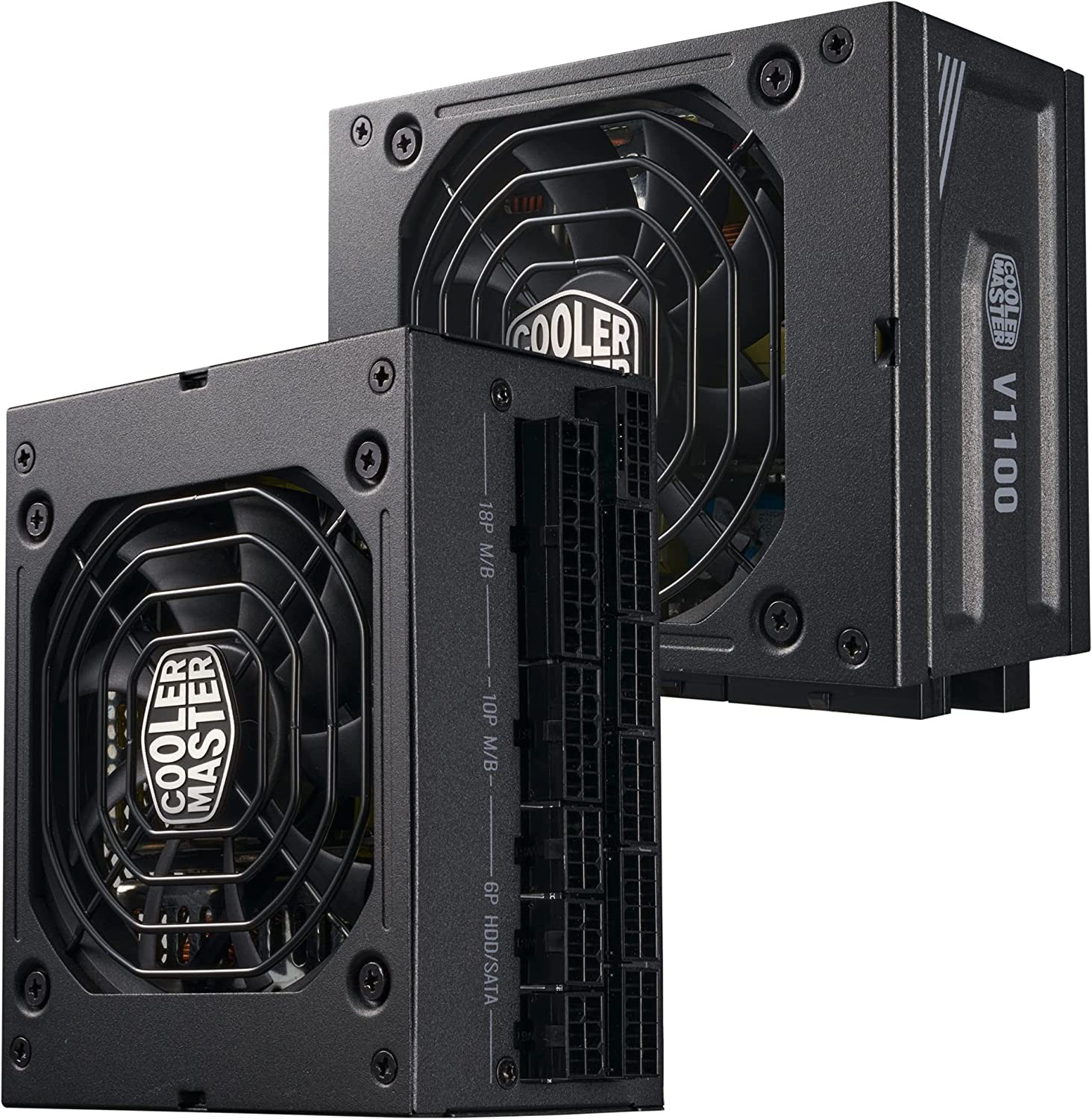 FONTE COOLER MASTER V1100 SFX FULL MODULAR ATX3.0 1100W PCI-E 5.0 ...