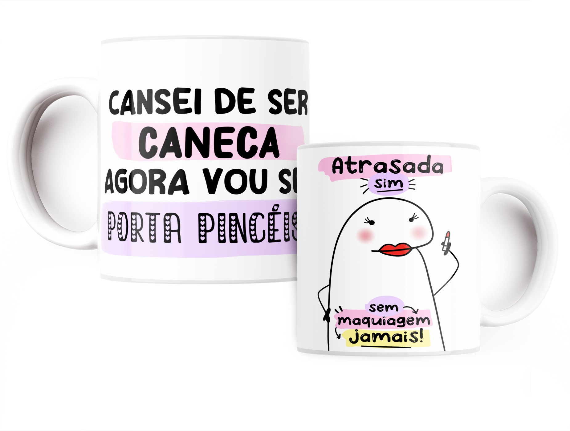 Caneca Flork Meme Tomá um Café eu Vou