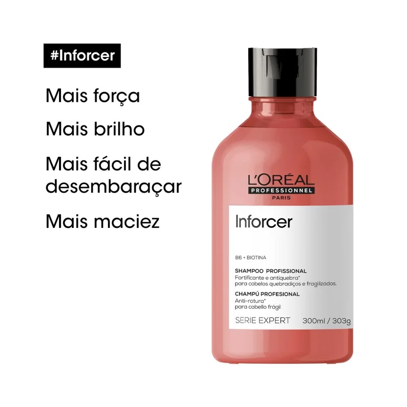 L'Oréal Professionnel Inforcer Shampoo 300ml - NV Beauty Shop