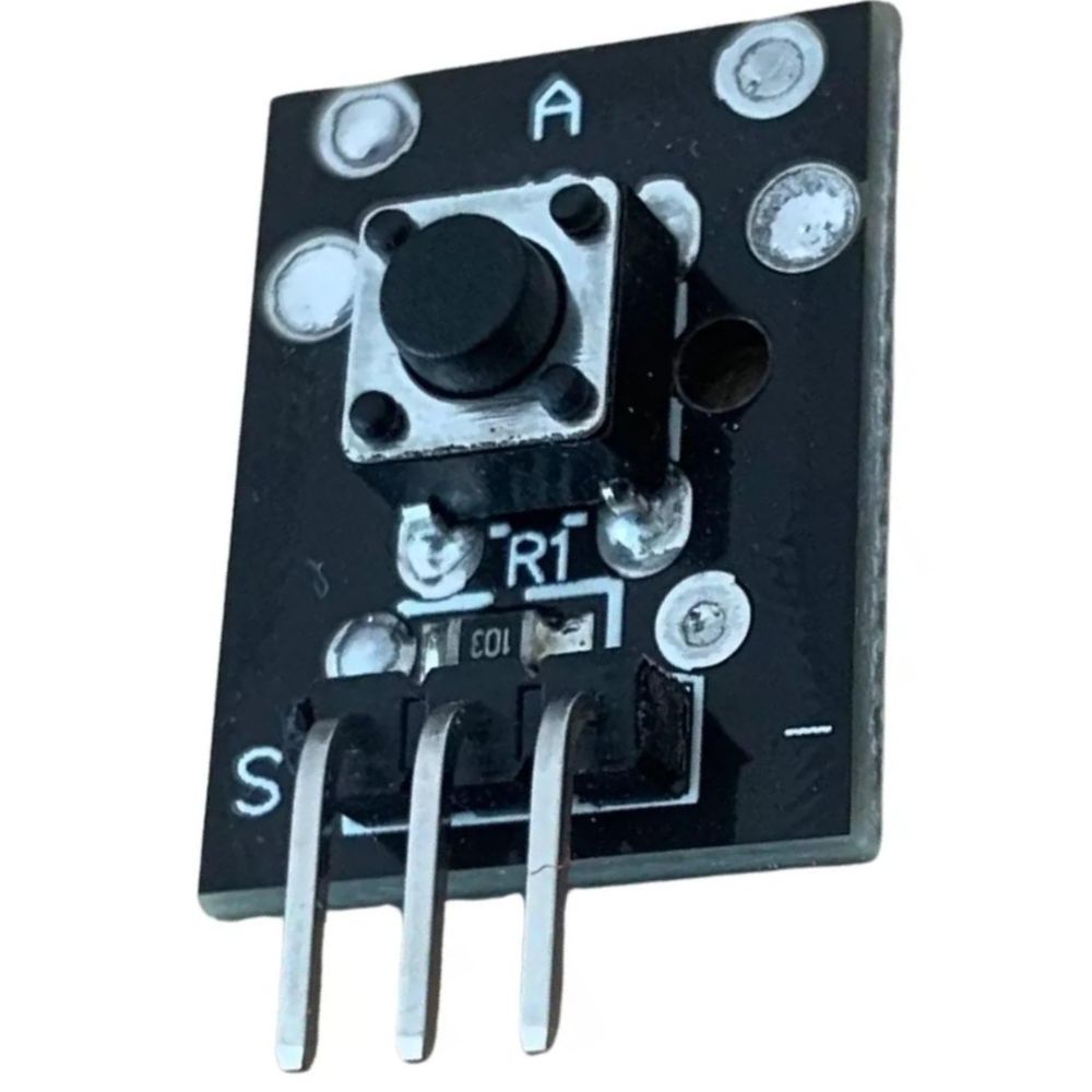 MÓDULO CHAVE KY-004 TACTIL PUSH BUTTON - RS COMPONENTES ELETRÔNICOS