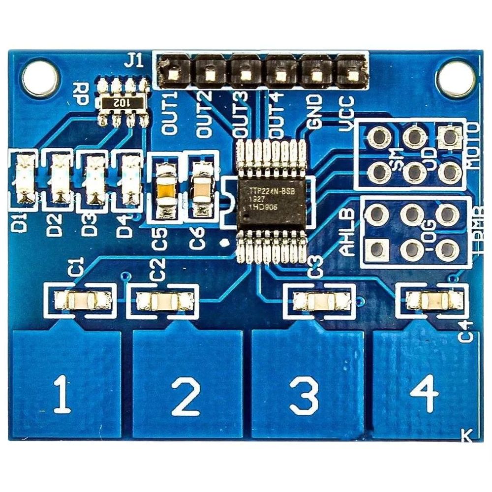 Sensore Touch Capacitivo 8 Tasti TTP226 Per Arduino – Modulo Digitale Fai Da Te