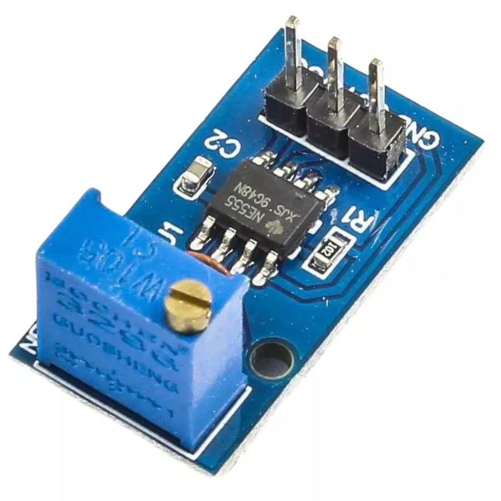 MÓDULO NE555 GERADOR DE PULSO FREQUENCIA PWM *AZUL - RS COMPONENTES ...