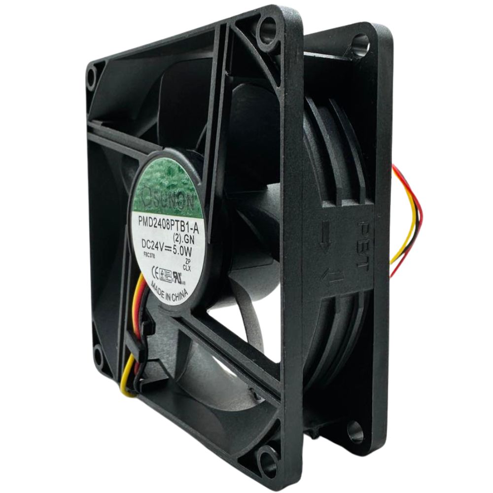 Ventola Inverter Sunon PMD2408PTB1-A 24V 4,8W 80x80x25mm 3 Pin - Doppia Sfera - #M895B QL - Foto 2