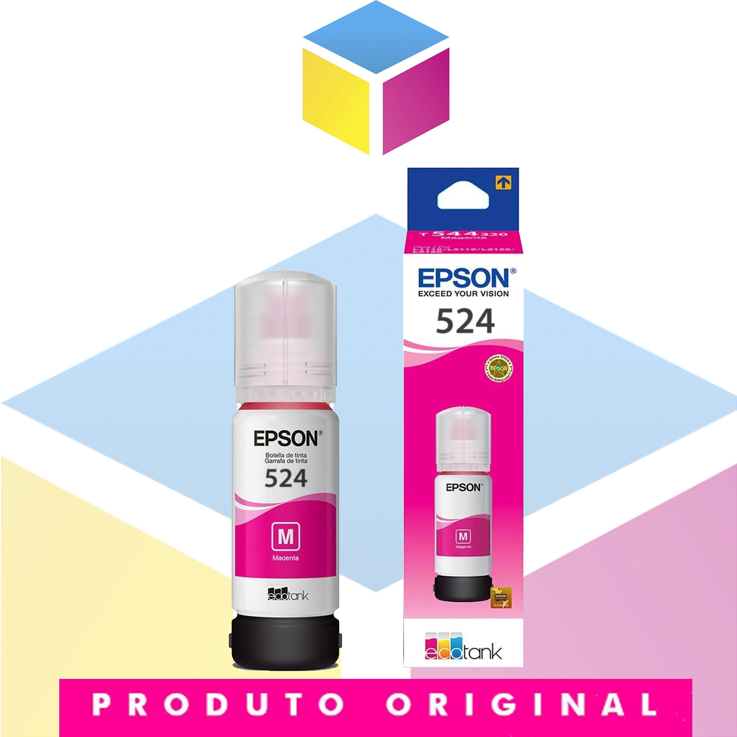 EPSON Botella de tinta magenta original EcoTank 673 - T673320