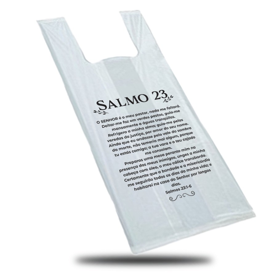 Folheto Salmo 23– 500 unids - Novo Israel - Matérias evangélicos