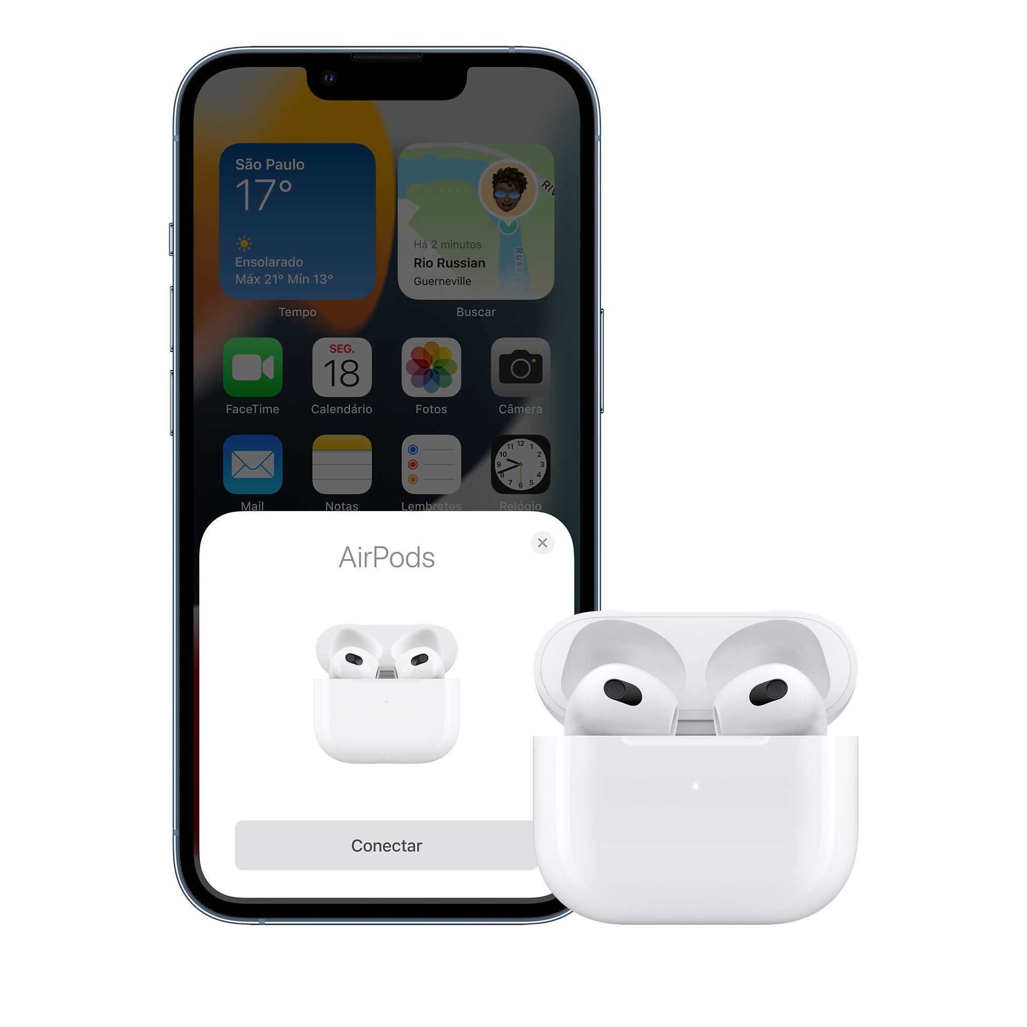 Apple AirPods 3 - Garantia Oficial e Pronta Entrega - Espaço Miami