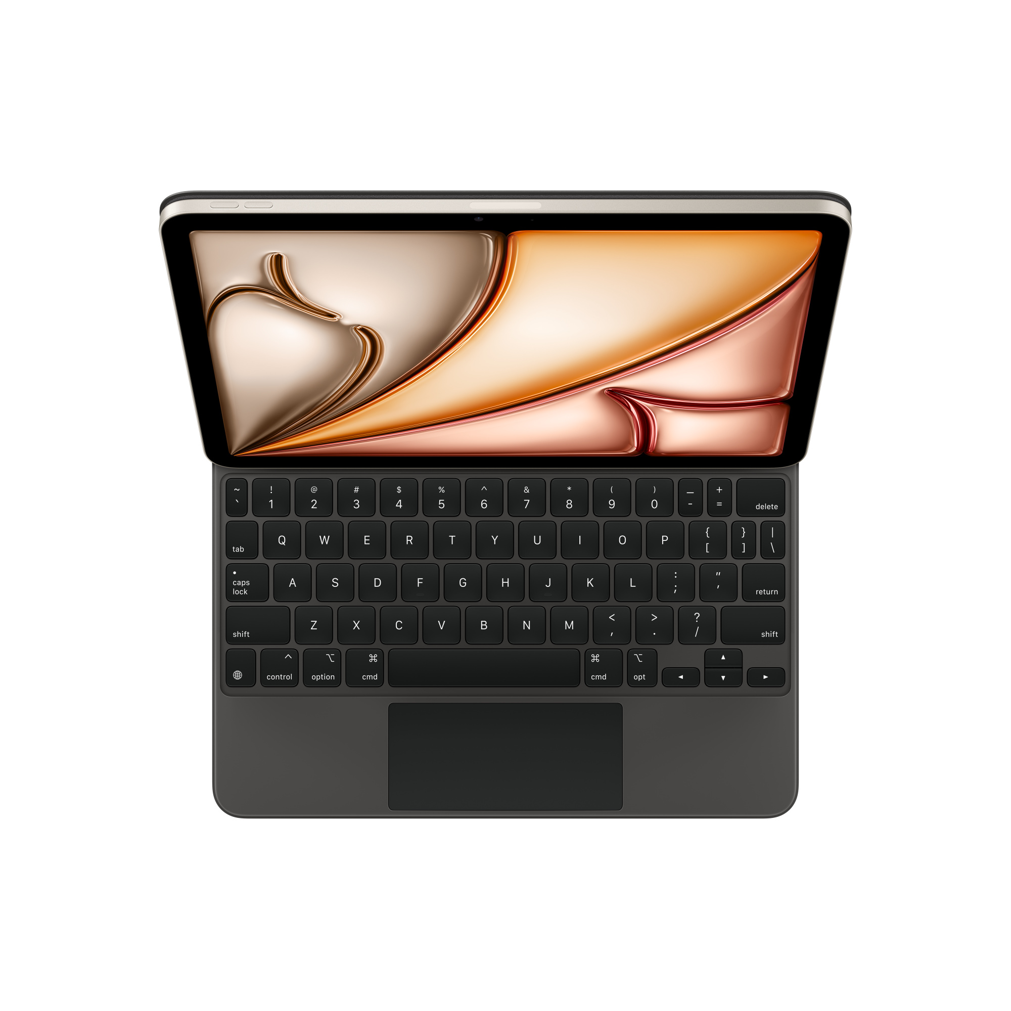 Apple Magic Keyboard para iPad 11 - Inglês (EUA) - Preto - Espaço