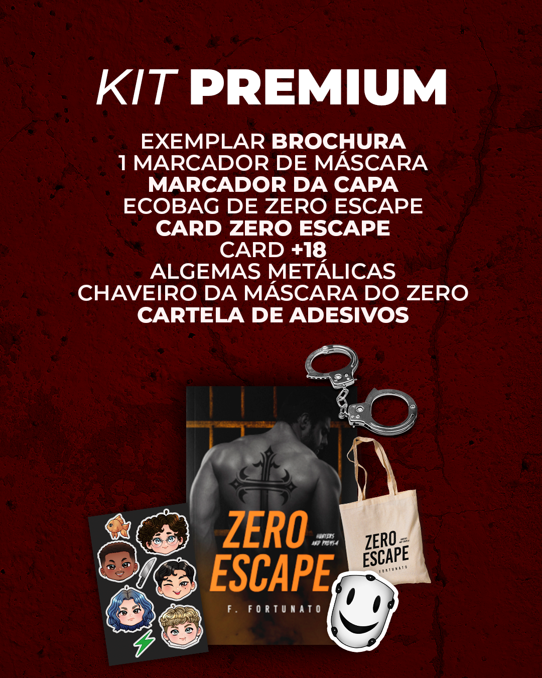 Zero Escape - Kit Premium - Editora Fruto Proibido