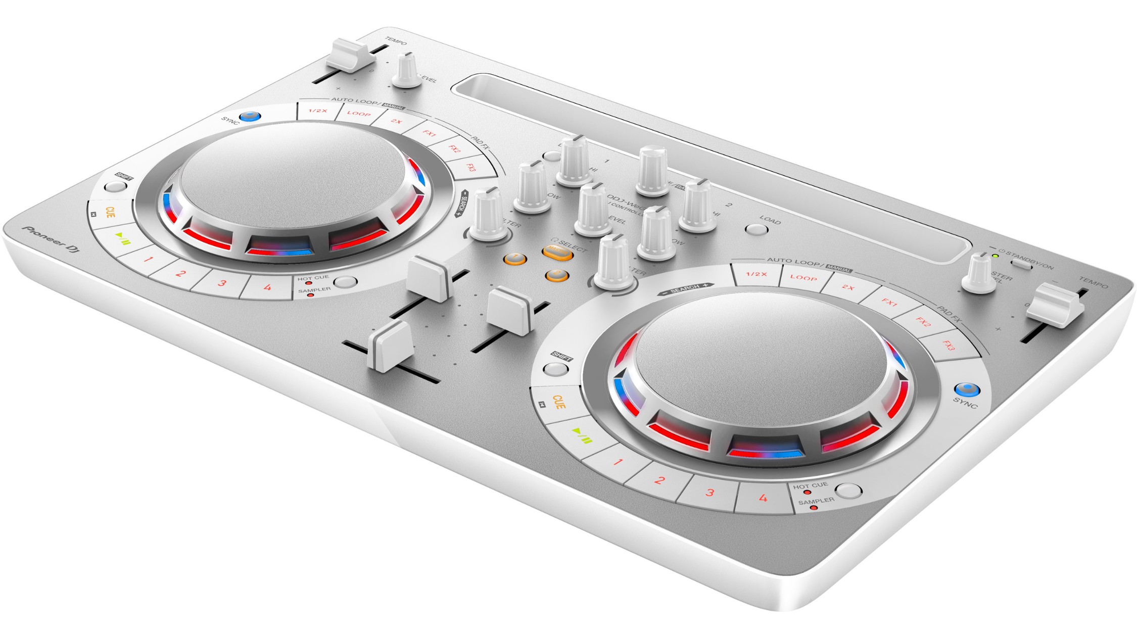 Controladora Pioneer DJ DDJ-FLX4 - Mundo dos Djs
