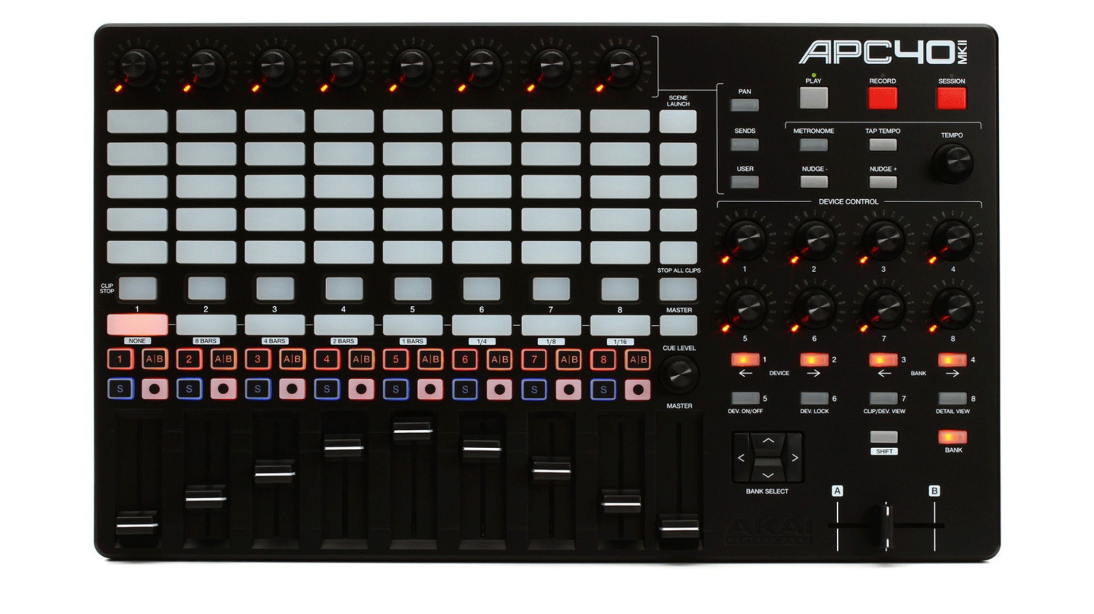 Controlador AKAI APC40 MKII para Ableton Live Profissional Equipamentos para DJs é Aqui