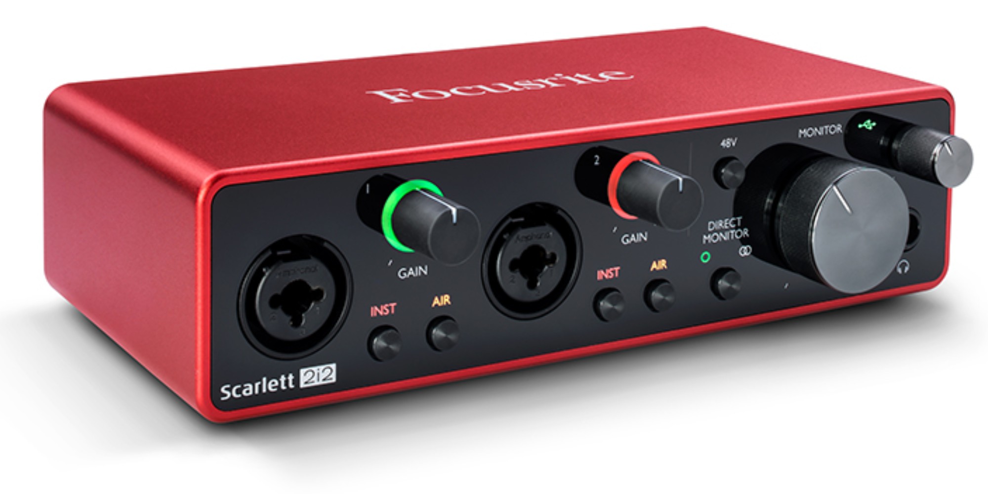 Interface de Áudio Scarlett 2i2 G3 Focusrite - Equipamentos para DJs é Aqui