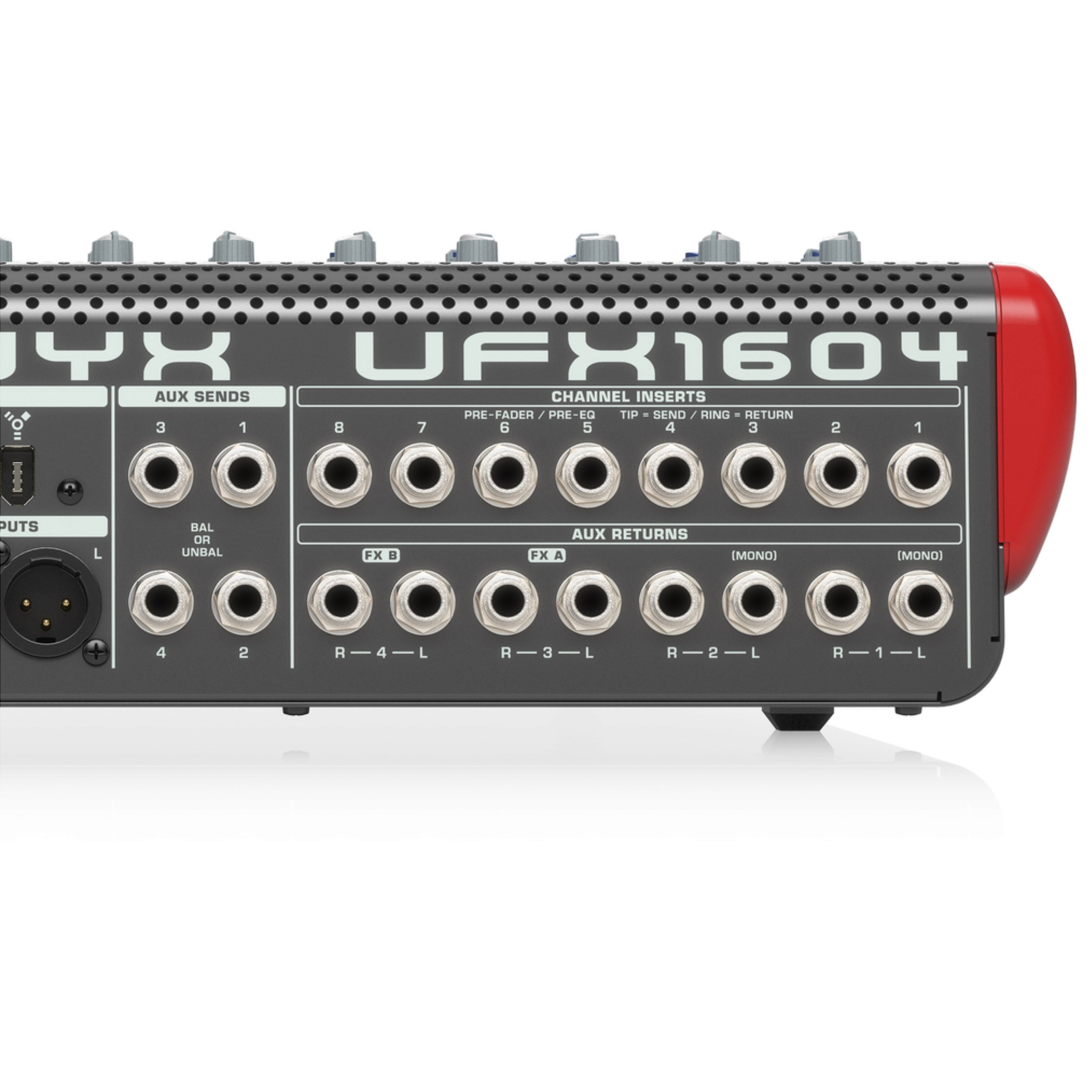 MIXER BEHRINGER XENYX UFX1604 COM 16 ENTRADAS Equipamentos para DJs é