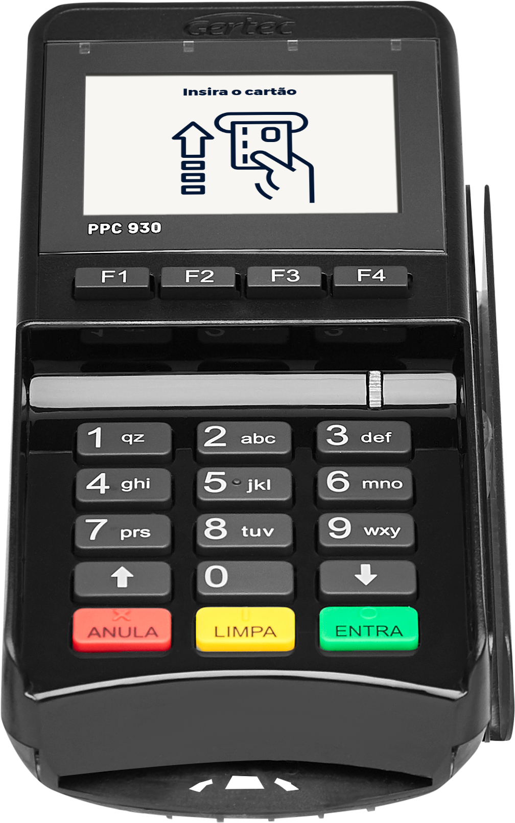 Pin Pad Gertec PPC 930 USB Preto - LDA AUTOMAÇÃO COMERCIAL