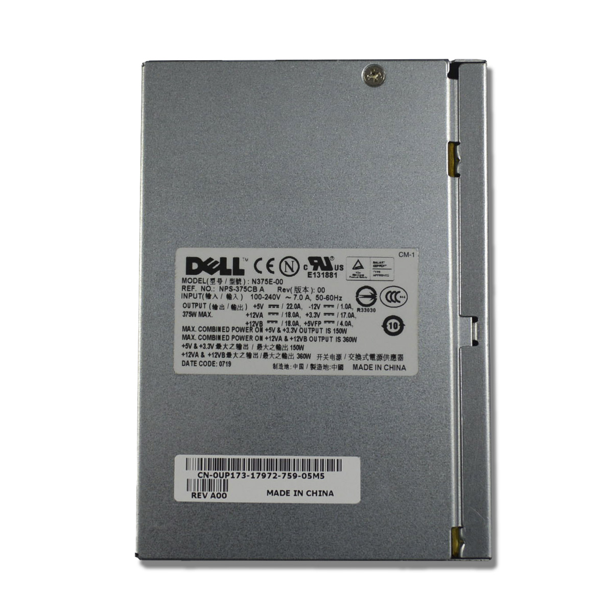 Fonte De Alimentação Dell 375w OptiPlex GX320 N375E00 Loja