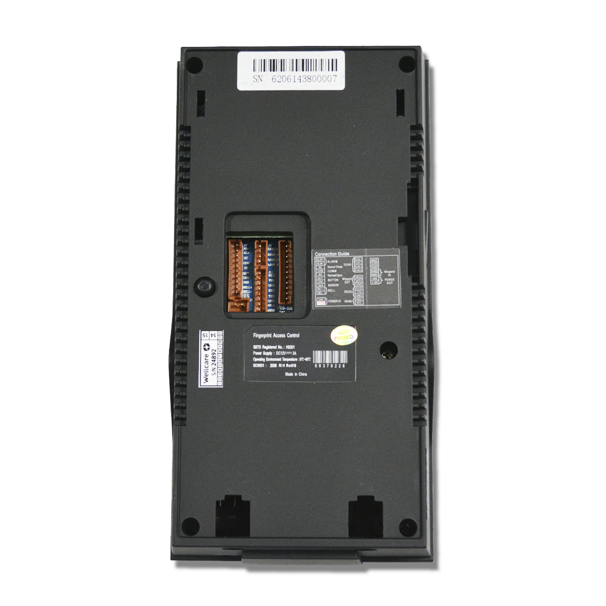 Controlador De Acesso Biométrico Wellcare WXS-B200 - Loja