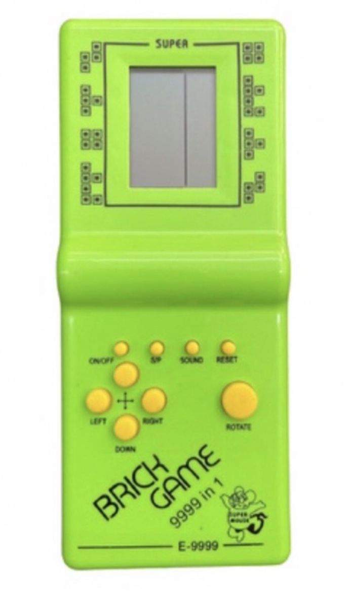 Console Mini Game Antigo Retro 9999 Jogos - Verde