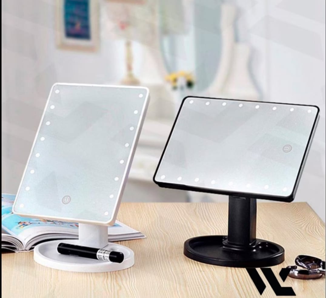 Espelho com led de mesa mirror 22 leds - CLICK IMPORTADOS ELETRONICOS