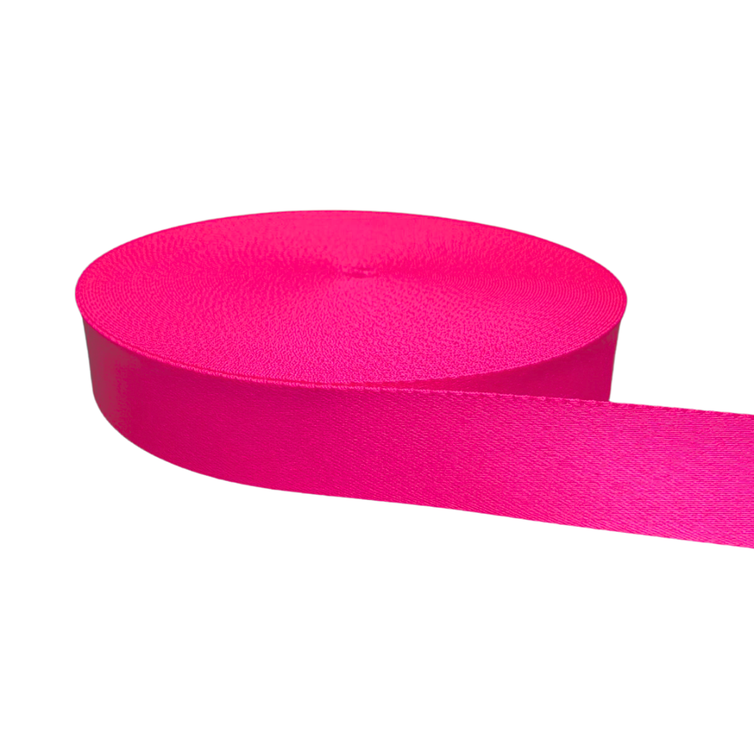 Alça Especial Estampada - 40mm - Poá Pink