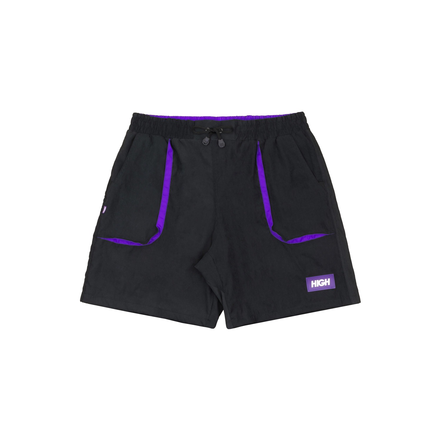 HIGH CARGO SHORTS BLACKPURPLE - - MELEVALOGO
