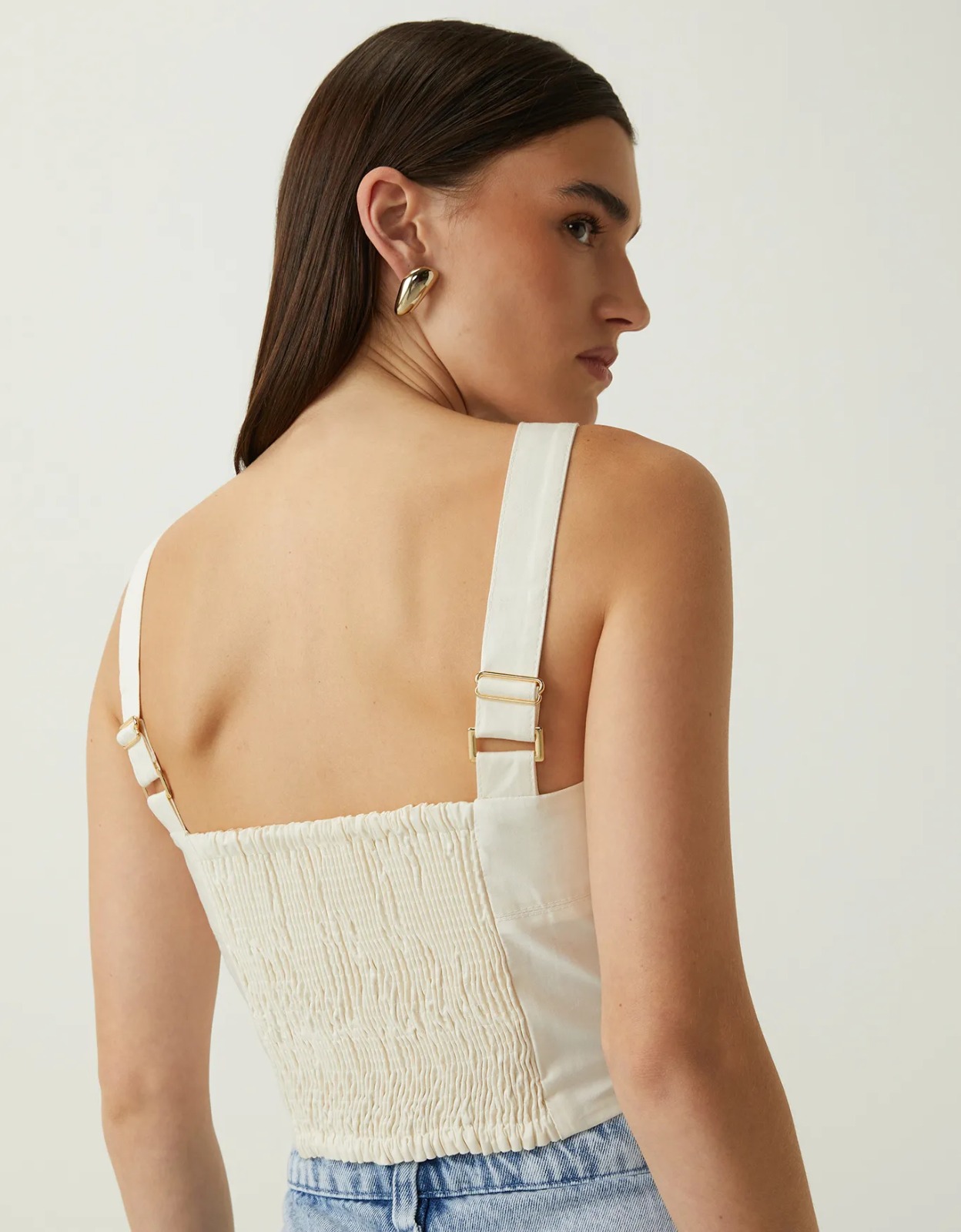 トップス eaphi MULTI SHOULDER PARTS RIB TOPS トップス eaphi MULTI SHOULDER PARTS RIB TOPS Eaphi MULTI SHOULDER