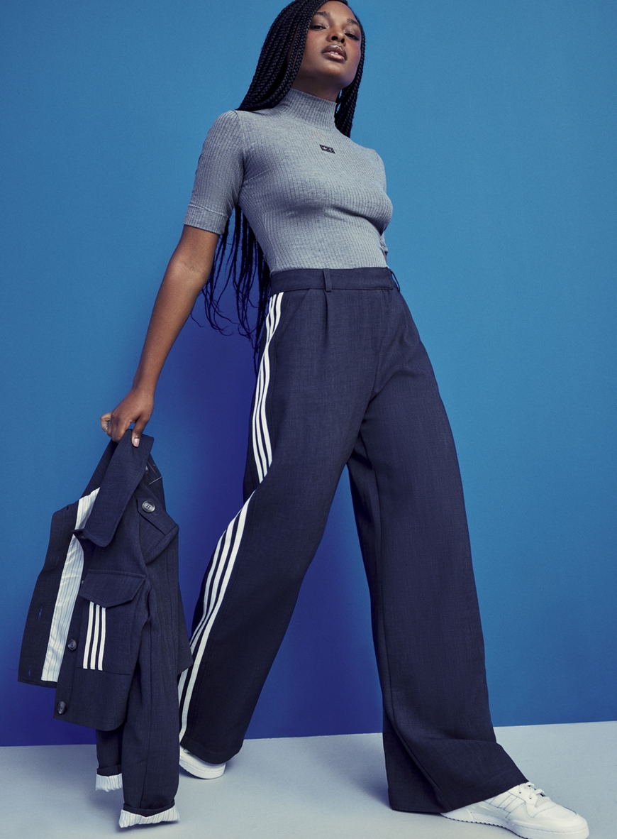 Botões Laterais CalÇa Adidas Feminina Abertura Lateral Fenda