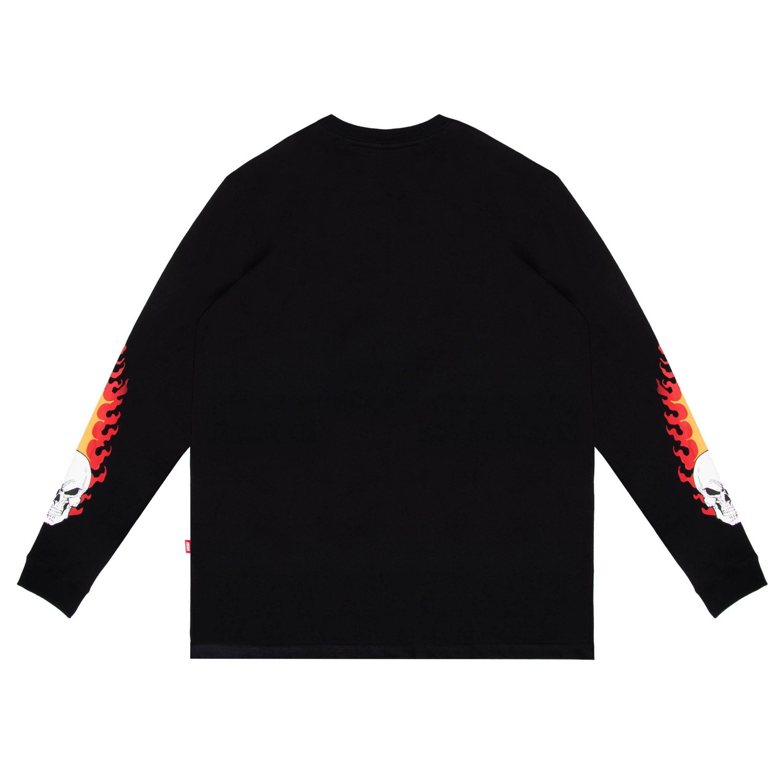 HIGH LONGSLEEVE GHOST RIDER BLACK - MELEVALOGO