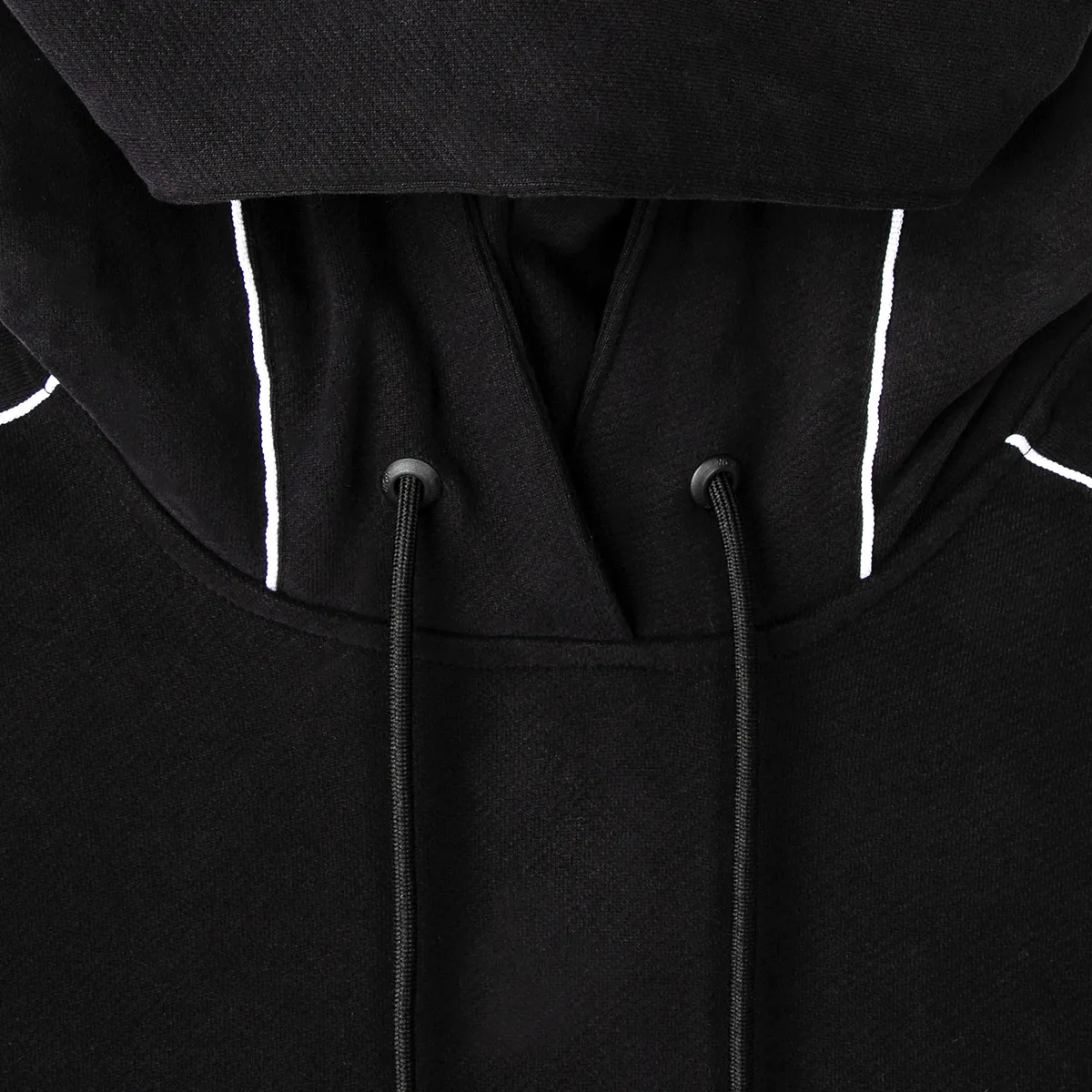 HIGH X UMBRO HOODIE BLACK - MELEVALOGO