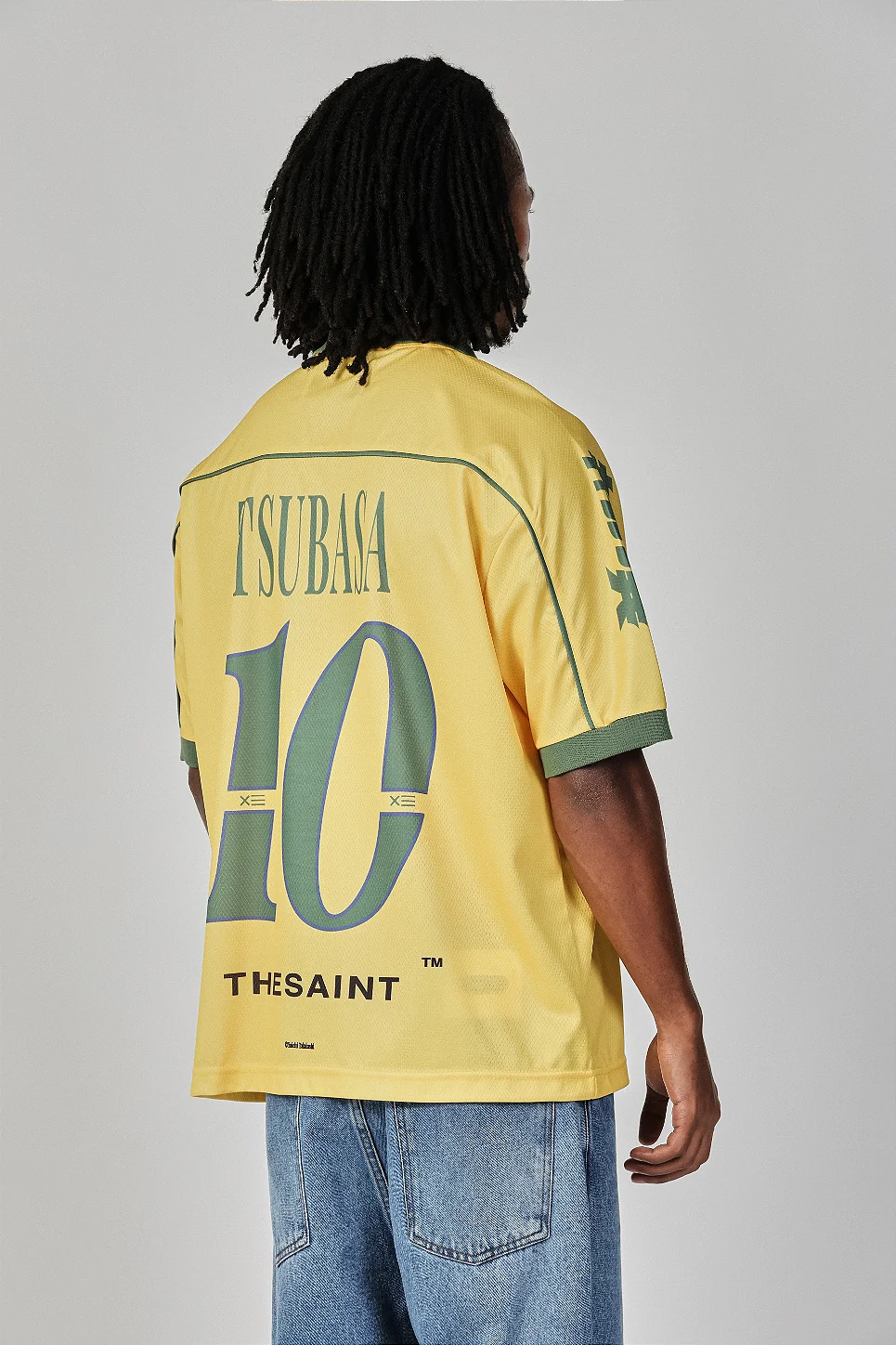THE SAINT OZORA BRASIL SOCCER JERSEY YELLOW - MELEVALOGO