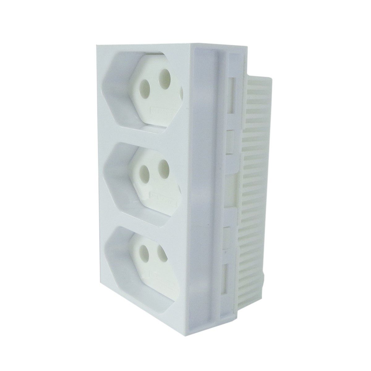 CONJ 3 TOMADAS 2P+T 20A 250V MONOBLOCO STYLUS