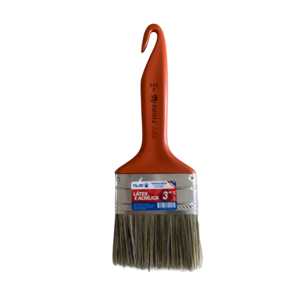 Kit 4 Trincha Pincel P/ Pintura Látex Acrílica 3'' Tigre - BARADEL ...