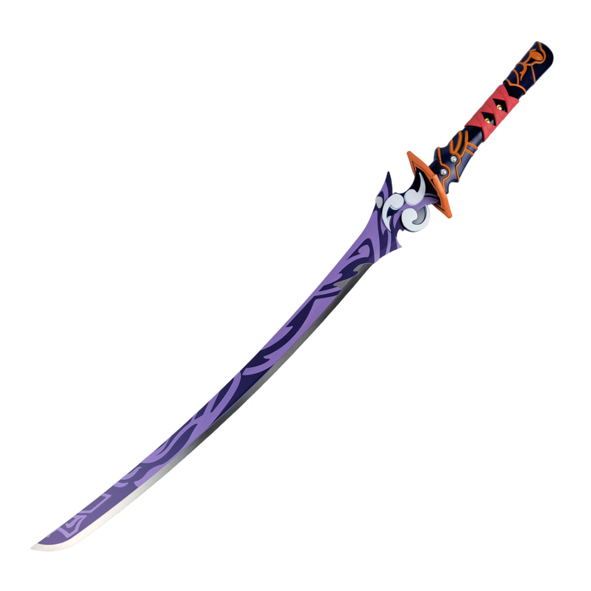 Espada Katana Shogun Raiden Musou no Hitotachi Genshin Impact Em Aço ...