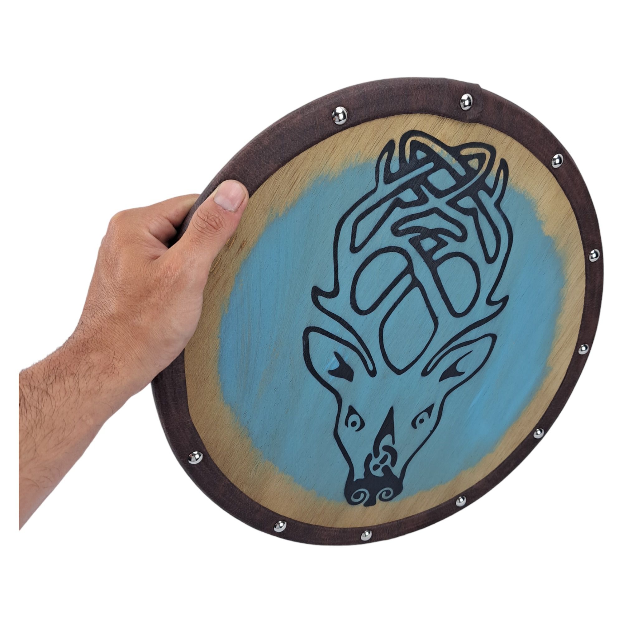 Falkreath Pattern Quadro Skyrim Decorativo Escudo Viking Falkreath - Falkreath ( Cervo ...