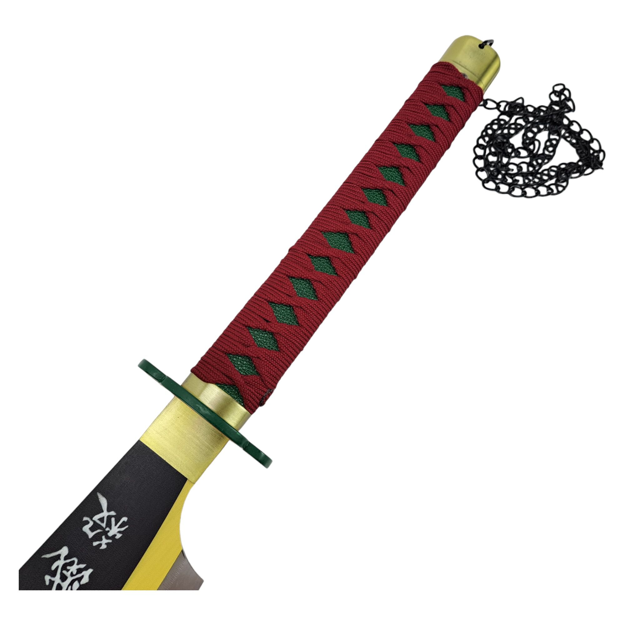 Réplique de Sabre Katana Acier de Tengen Uzui Demon Slayer - Pilier du Son