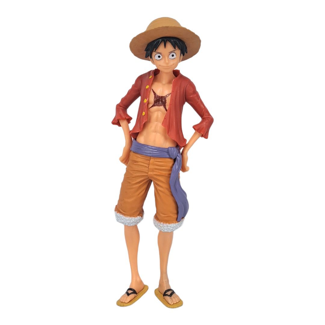 Monkey D. Luffy do One Piece. Imagens do anime e dos jogos