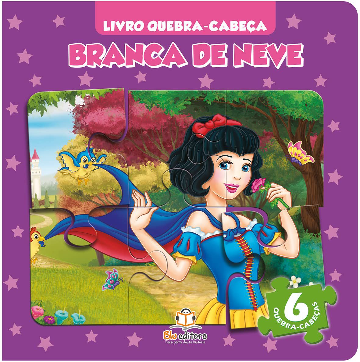 Livro quebra-cabeça: Branca de Neve - Aquarela Livros