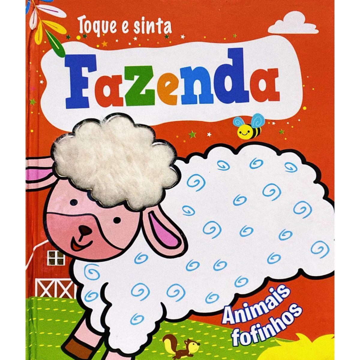 LIVRO TOQUE E SINTA ANIMAIS FOFINHOS COELHO - Zize Trekos