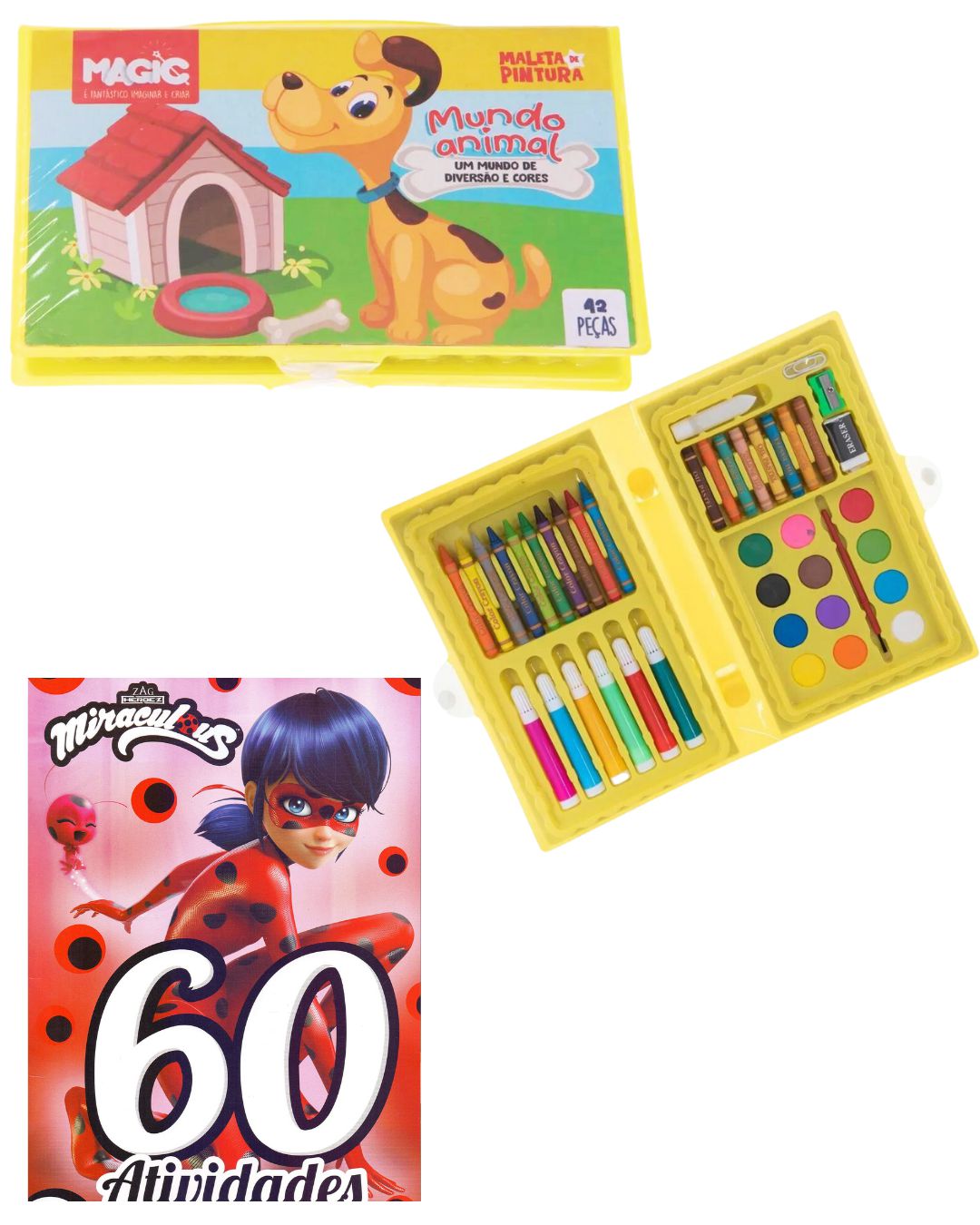 10 LIVROS DE COLORIR PERSONALIZADOS TEMA LADY BUG