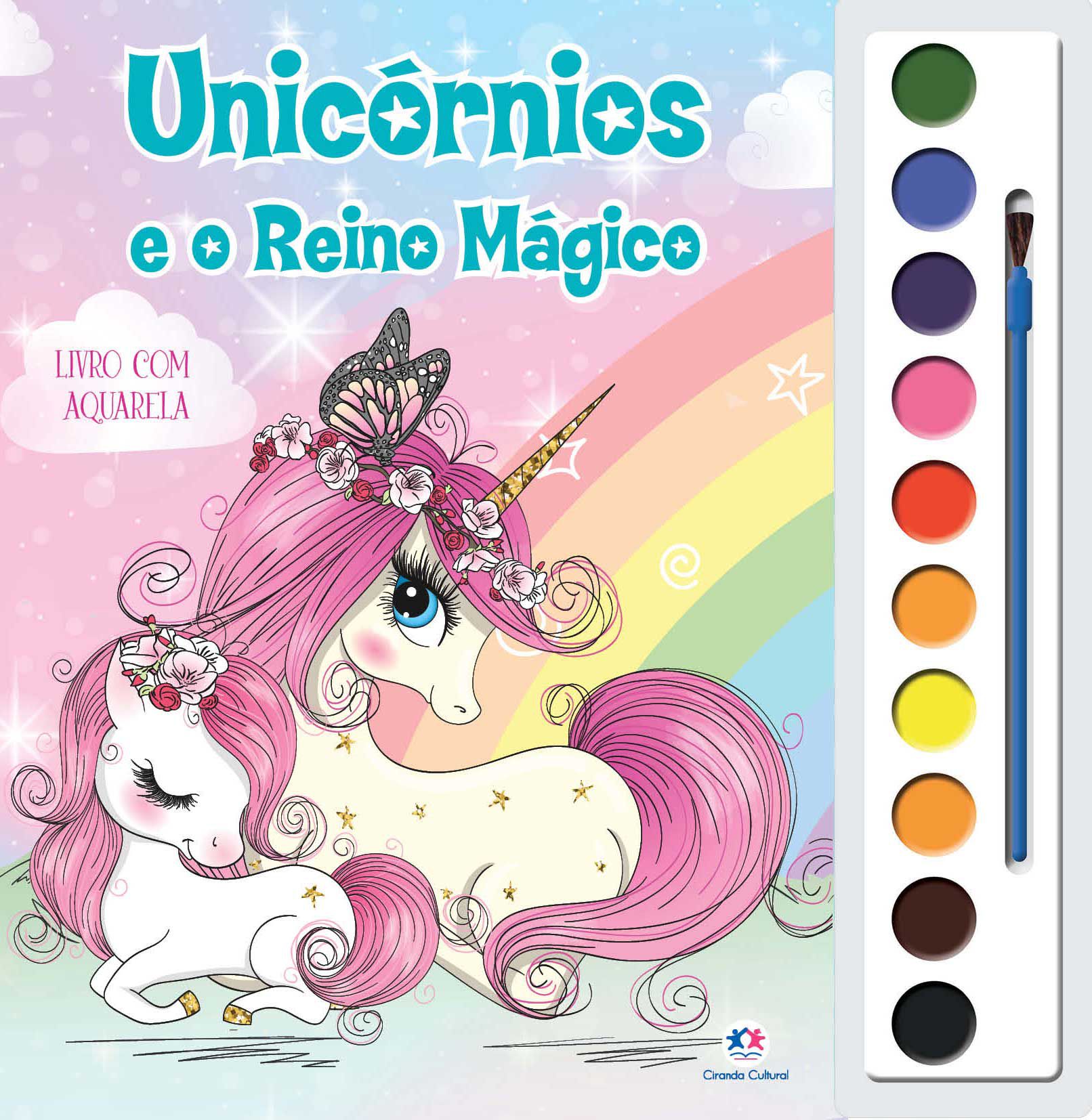 LIVRO PARA COLORIR - JARDIM DOS SONHOS ESPECIAL - UNICORNIO - Raul Livros