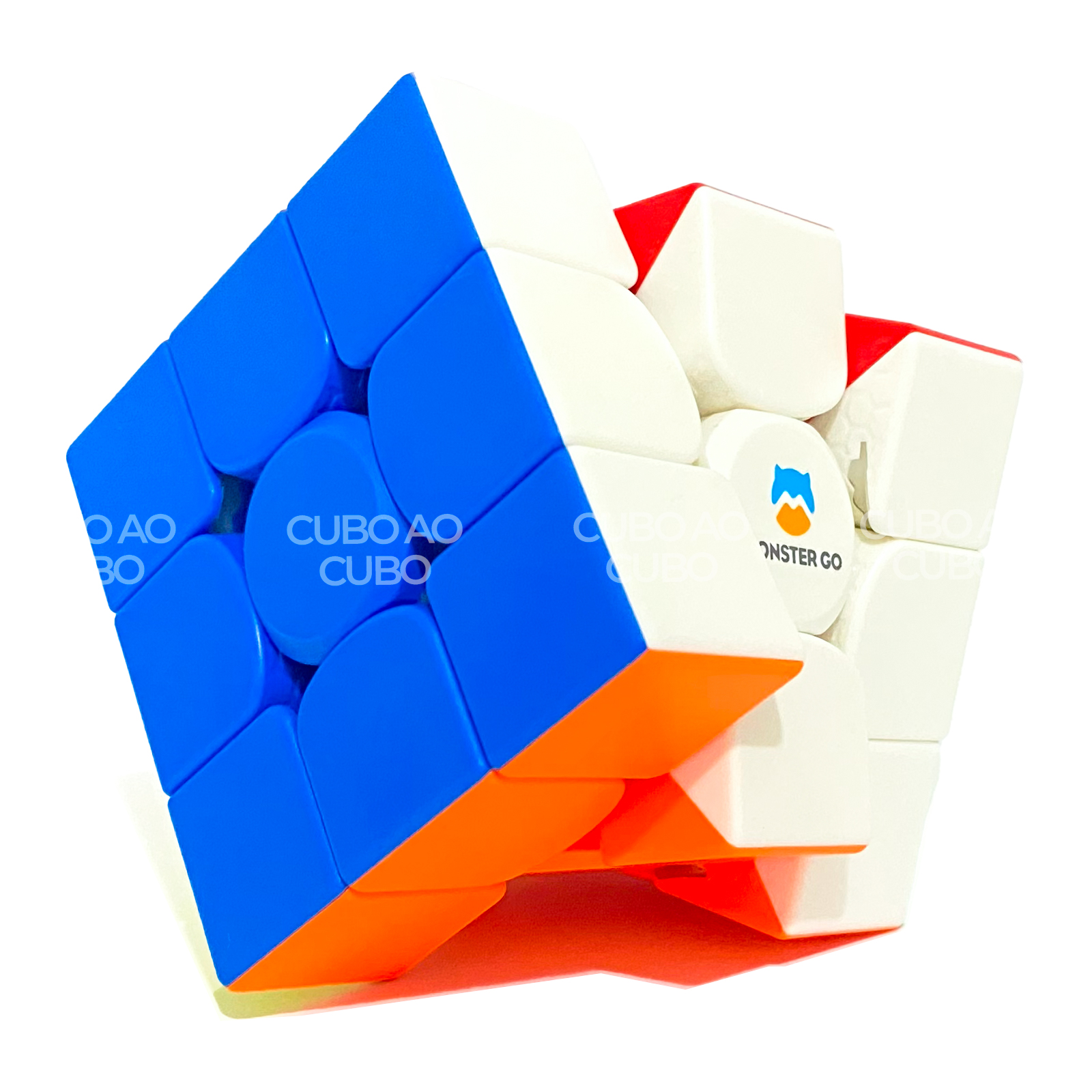 Cubo Mágico 3x3x3 GAN 356M Lite Magnético - Stickerless - Cubo ao