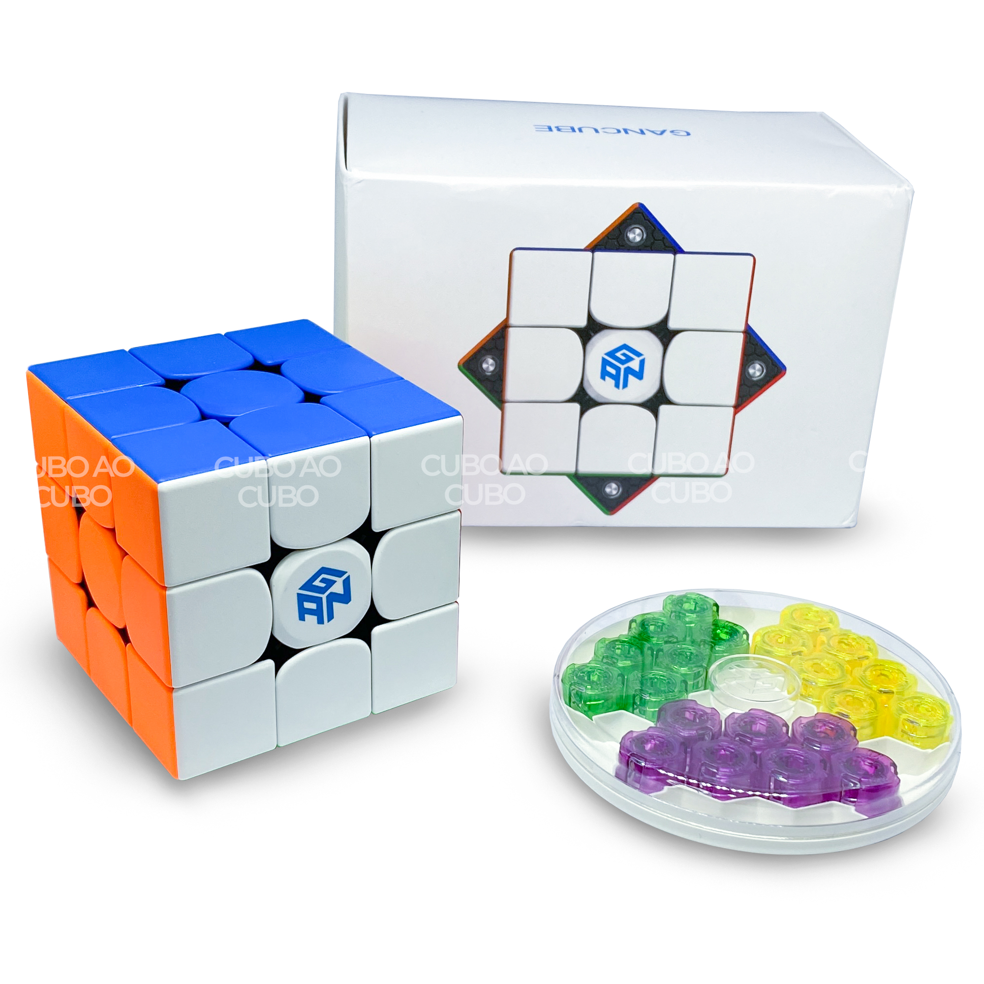 Qiyi Cubo Mágico Magnético 3x3x3 Profissional Rubick 3x3 Ímã Cubo