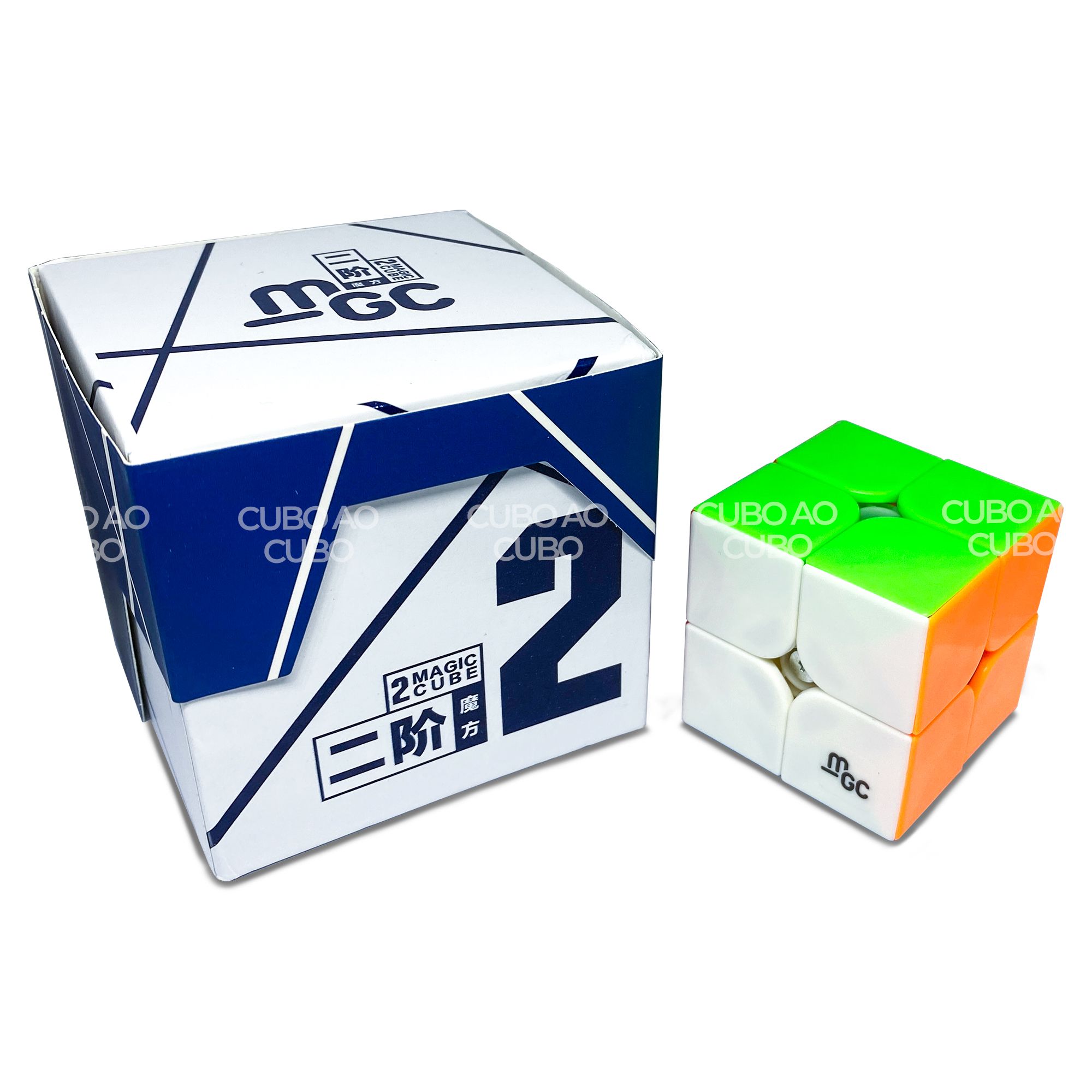 Compre Qiyi 50mm cubo mágico 2x2x2 cubo mágico 2 por 2 cubos